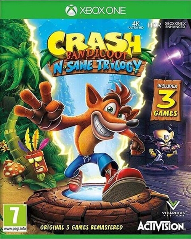 Crash Bandicoot N-Sane Trilogy - Microsoft Xbox One - Action