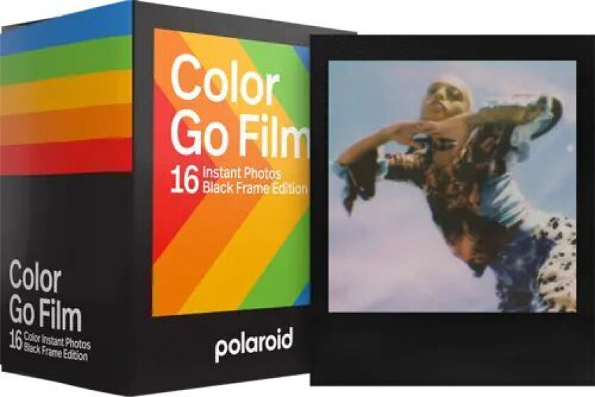 Go Film Double Pack 16 Photos - Black Frame
