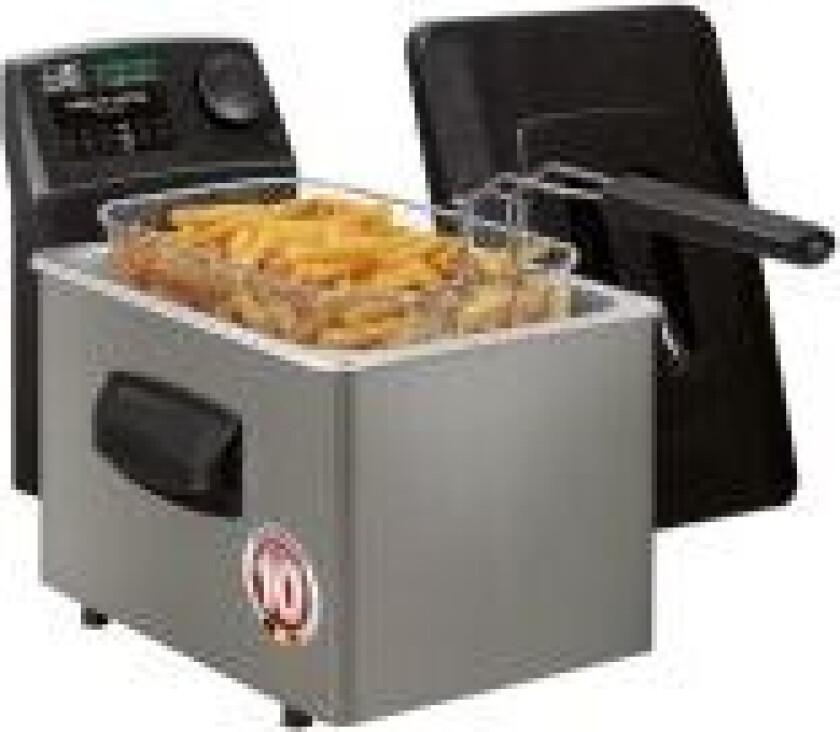 FRITEL FryTastic 5150 - Dypsteker - 3 liter - 2.3 kW - antrasitt/sølv