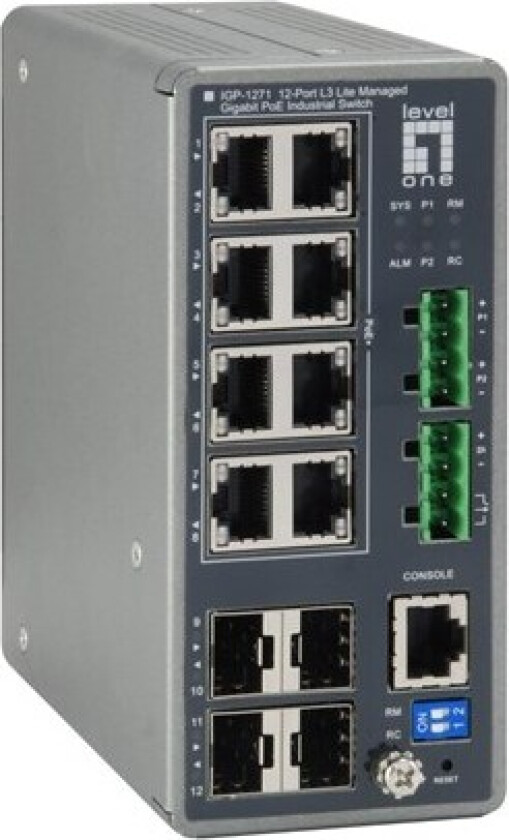 IGP-1271 - switch - 12 ports - Managed