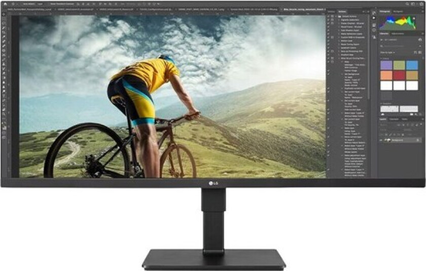 34" LG UltraWide 34BN670P-B - LED monitor - 34" - HDR - 5 ms - Skjerm