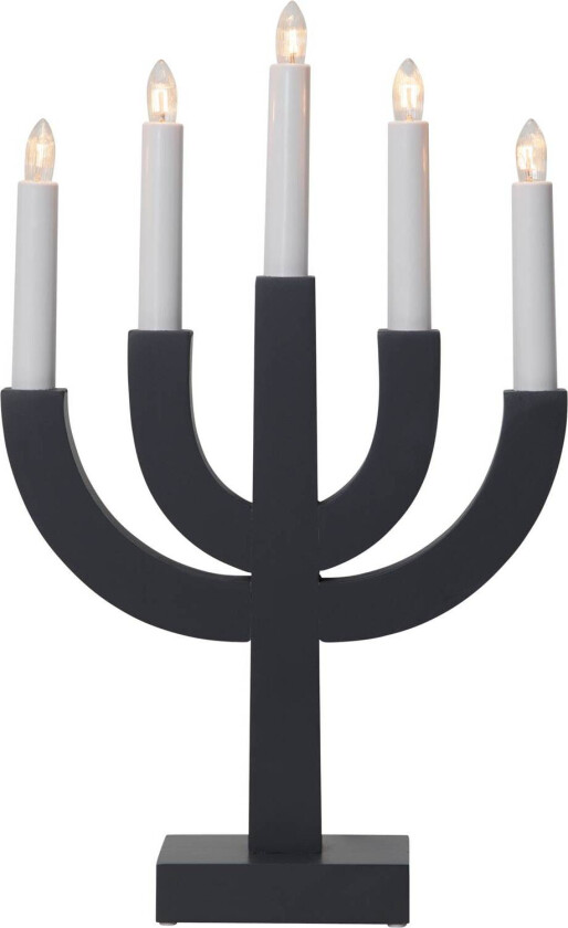 Lysestake Selma Mørk grå