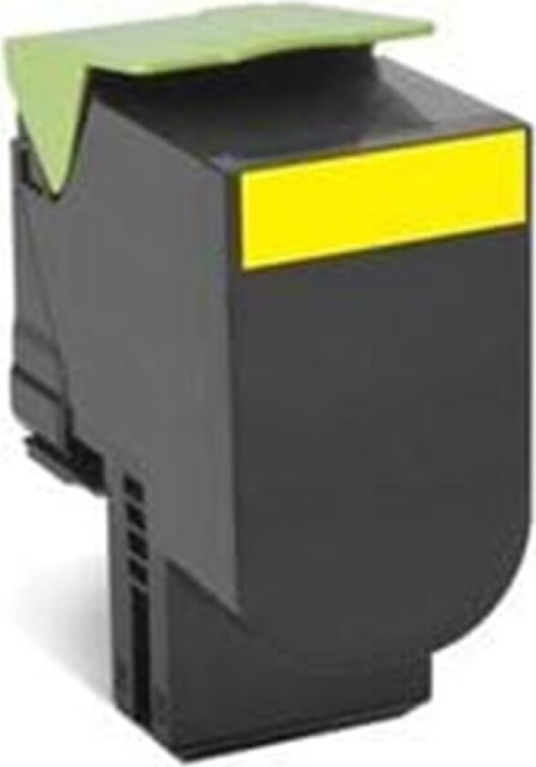 80C2SYE / Return Program Toner - Laser toner Yellow