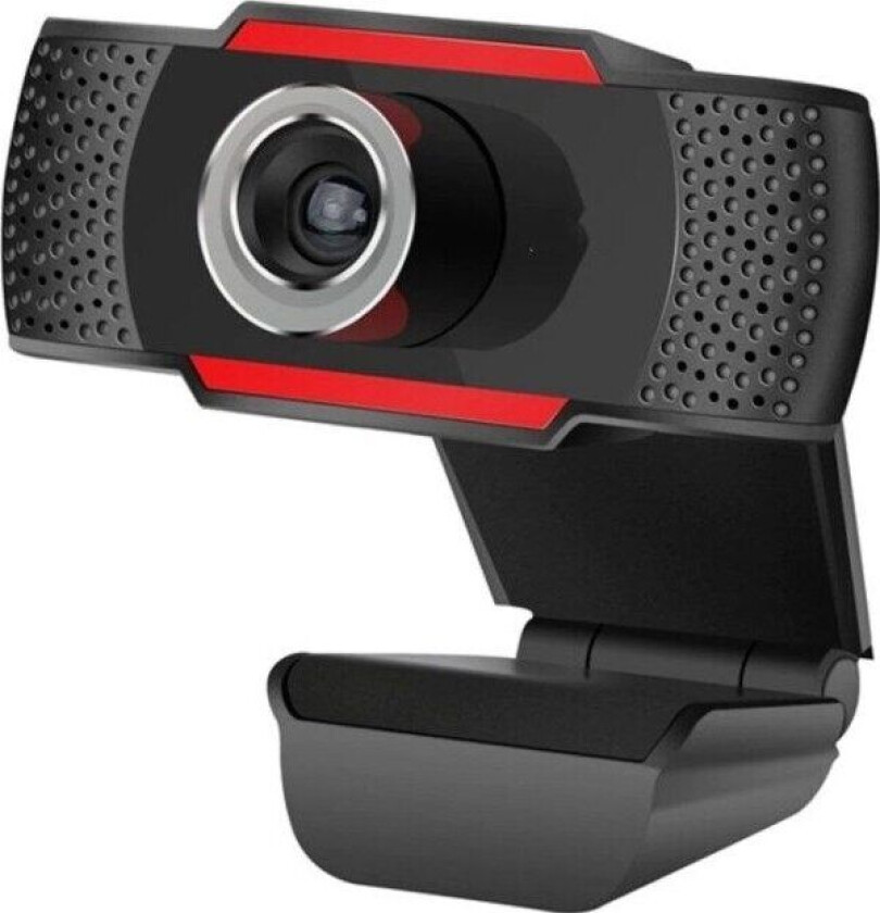 Bilde av Strado webcam WebCam 8807 webcam with microphone (Black) universal