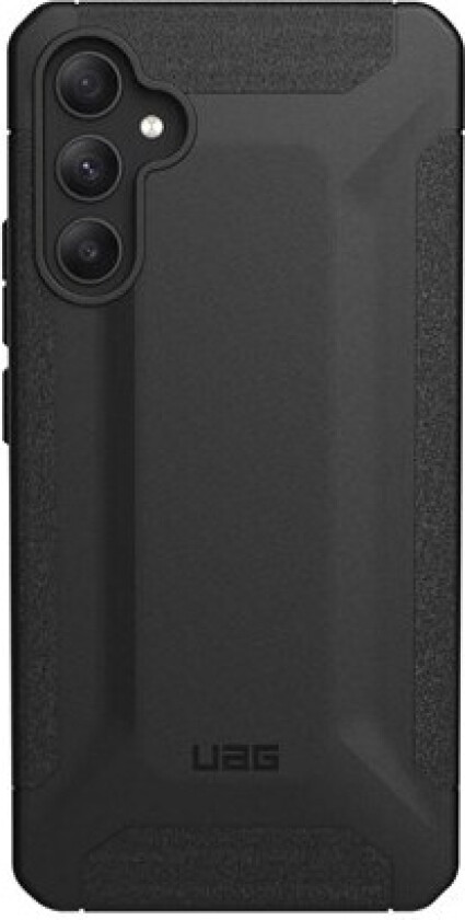 UAG Scout Series - Baksidedeksel for mobiltelefon - termoplast-polyuretan (TPU) - svart - for Samsung Galaxy A34 5G