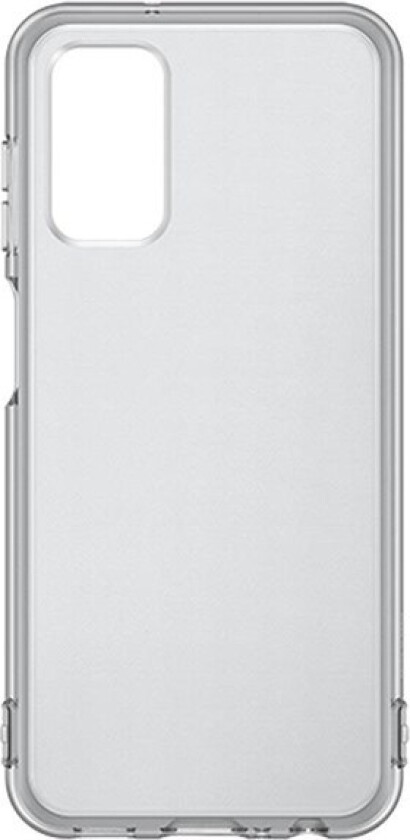Galaxy A13 Soft Clear Cover - Transparent Black