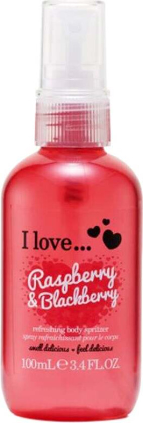 Raspberry & Blackberry, 100 ml Body Mist