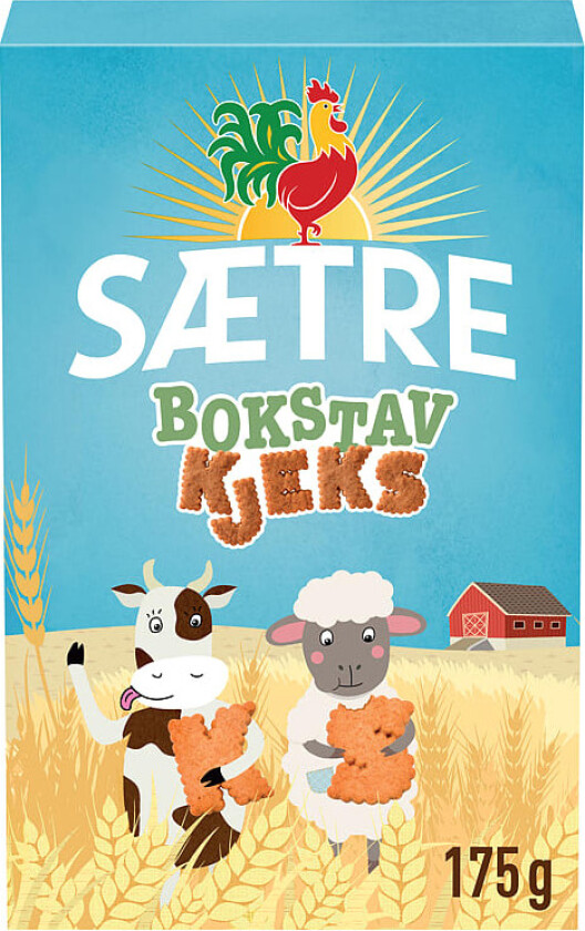 Sætre Bokstavkjeks Original 175g
