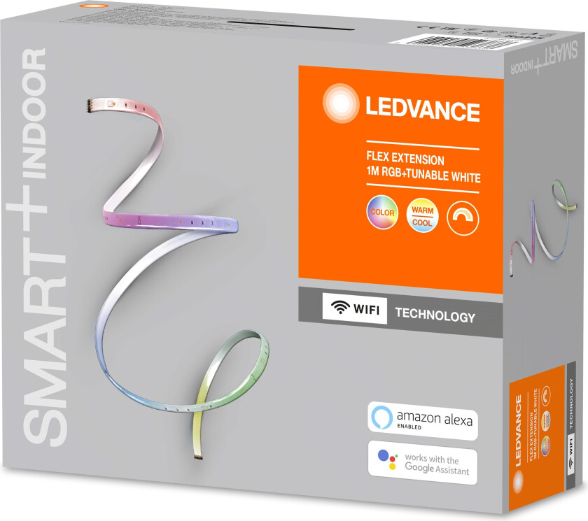 Smart+ Wifi FLEX 2M RGBTW 1m extension, , fleksible dimbare LED-strips