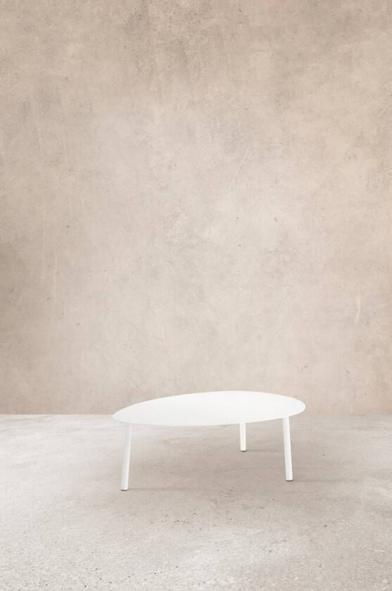 sofabord 76x109 cm Hvit