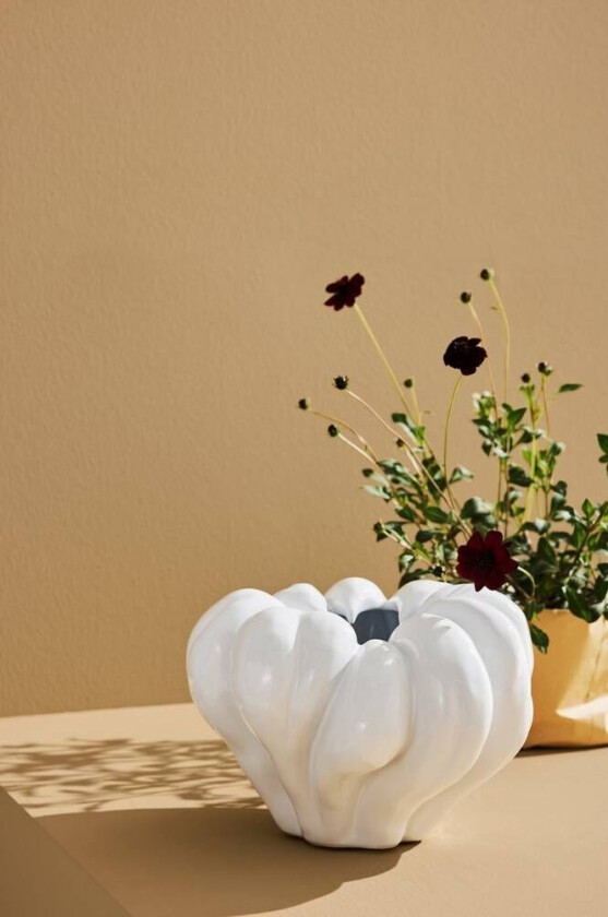 Ruth vase Hvit blank