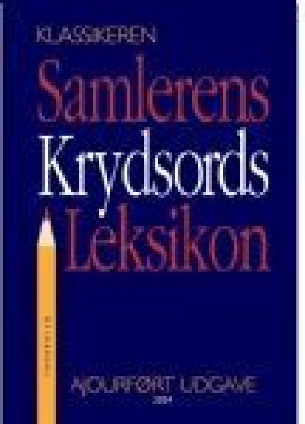 Samlerens Krydsords Leksikon Jan Pedersen-Halle