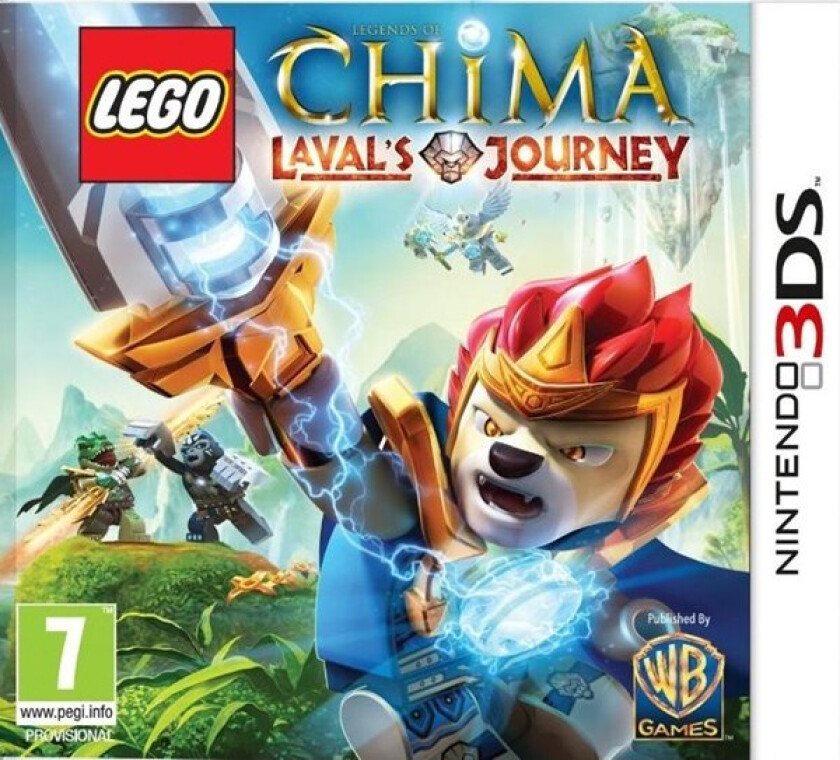 LEGO Legends of Chima: Laval's Journey - Nintendo 3DS - Action