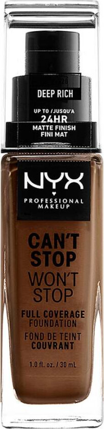 NYX PROFESSIONAL MAKEUP Can't Stop Won't Stop Full Coverage Foundation
