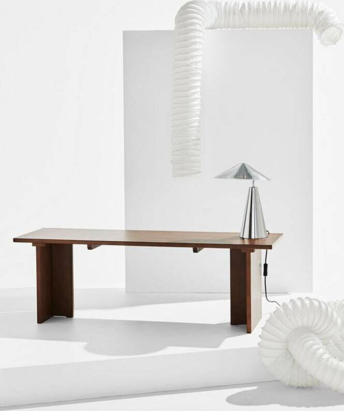 Bonjour sofabord 40x120 cm Valnøtt