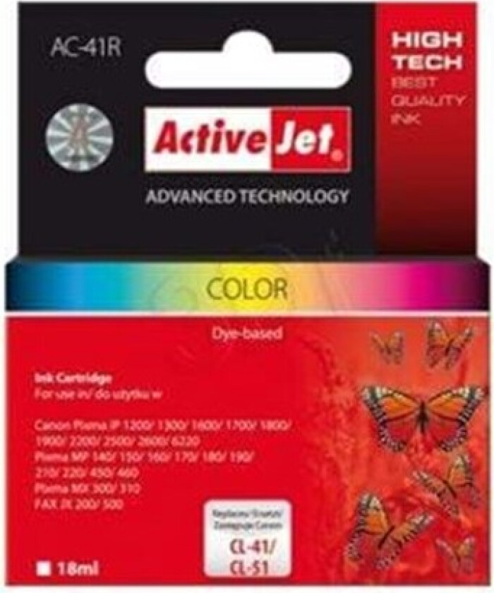 AC-41 Premium version - Blekkpatron Colour (cyan, magenta, yellow)