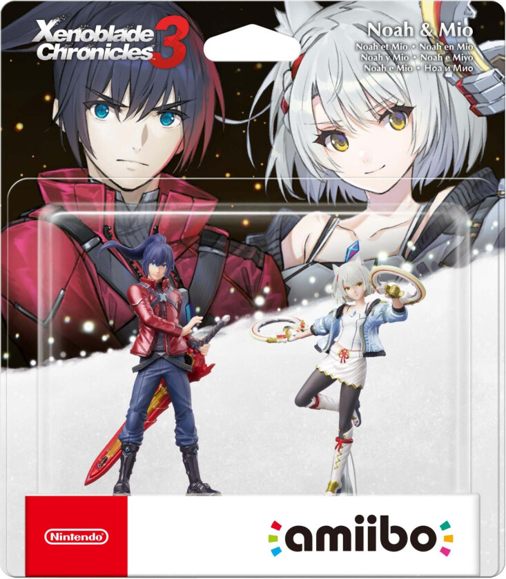 Amiibo Noah Mio (Xenoblade Chronicles 3 Collection)