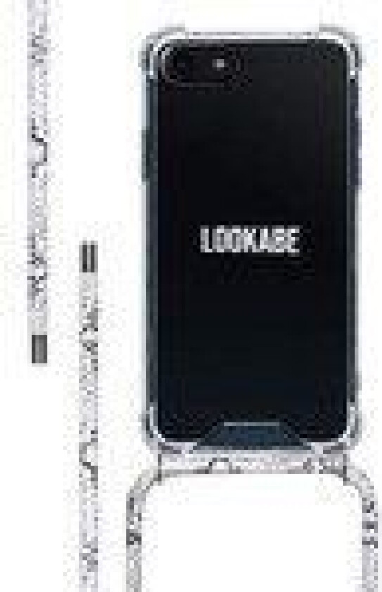 SE Bakdeksel til mobiltelefon - halskjede - plast - Slangeskinnsfarge - til Apple iPhone 7/8