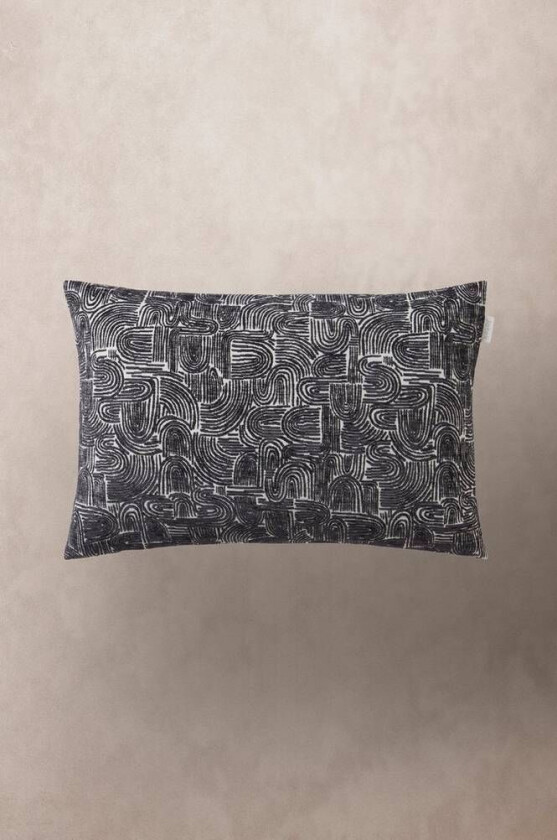 putetrekk 60x40 cm Svart