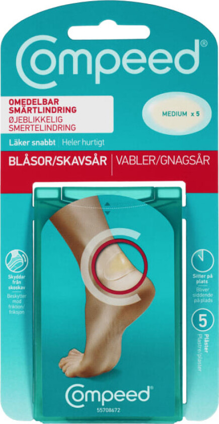 Plaster Gnagsår Medium 5stk