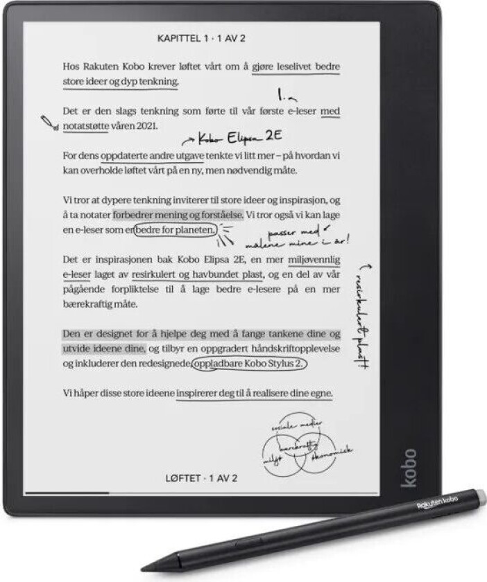 Kobo Elipsa 2E bundle - Black