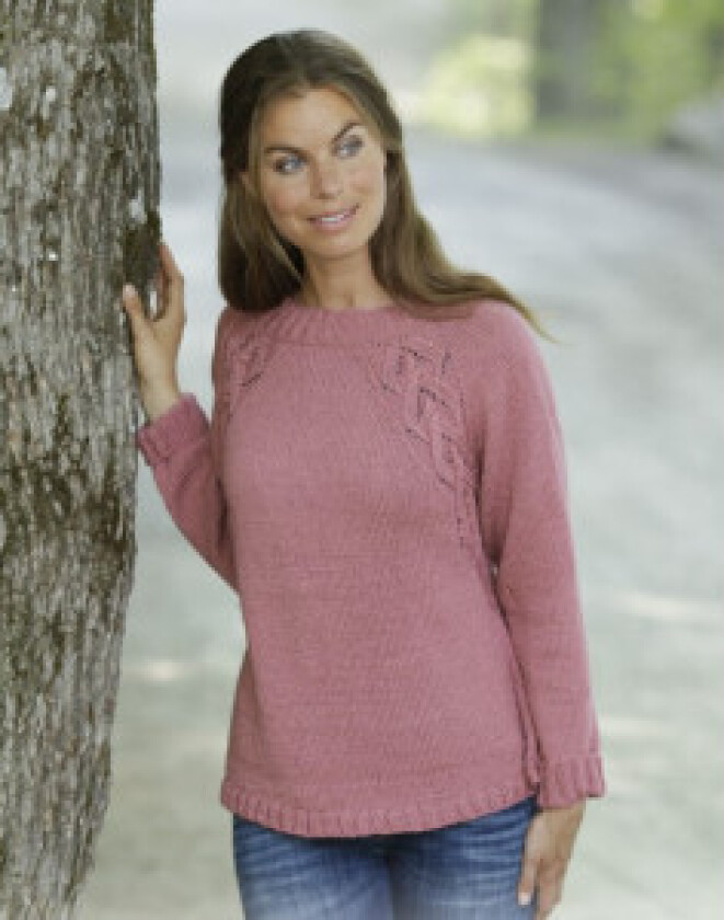 Sienna by DROPS Design - Genser Strikkeoppskrift str. S - XXXL - XXX-Large