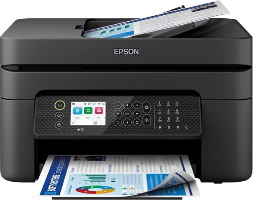 WorkForce WF-2950DWF All in One Printer Blekkskriver Multifunksjon med faks - Farge - Blekk