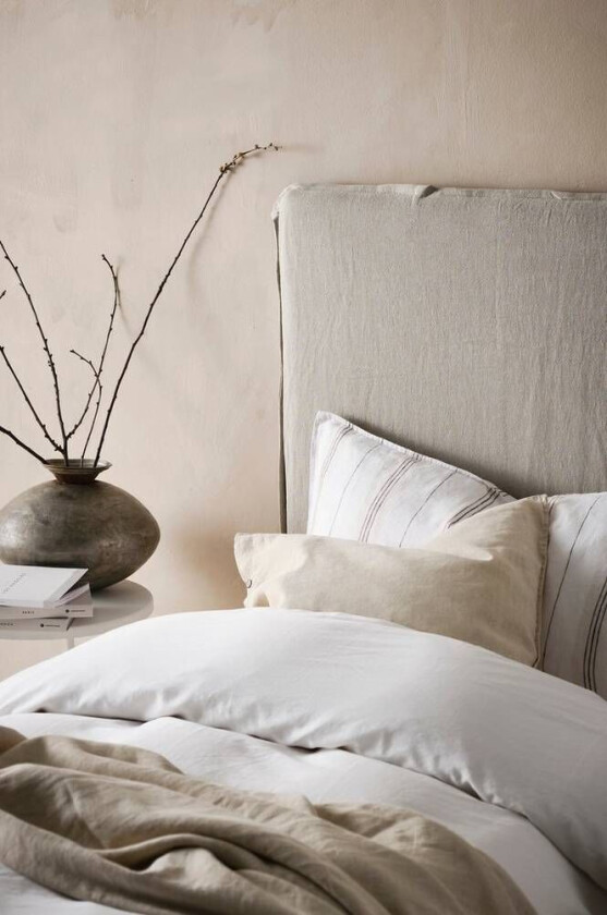 PALMA sengegavl 90 cm Linbeige