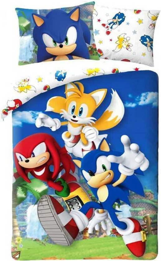 Sonic Group Sengetøy Sengesett 140x200+70x90cm