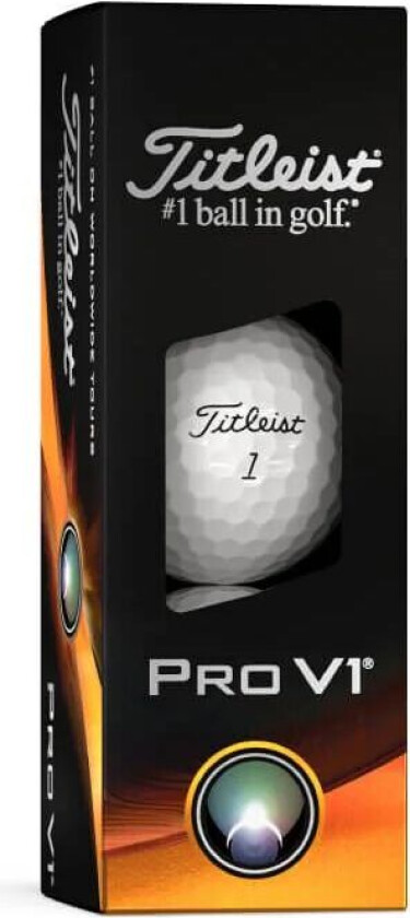 Pro V1 Golfball Hvit 3pk