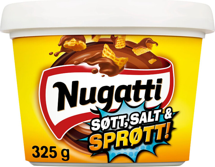 Nugatti Søtt-Salt-Sprøtt 325g