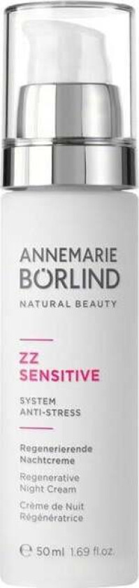 Annemarie Börlind ZZ Sensitive Regenerative Night Cream, 50 ml Annemarie Börlind Nattkrem