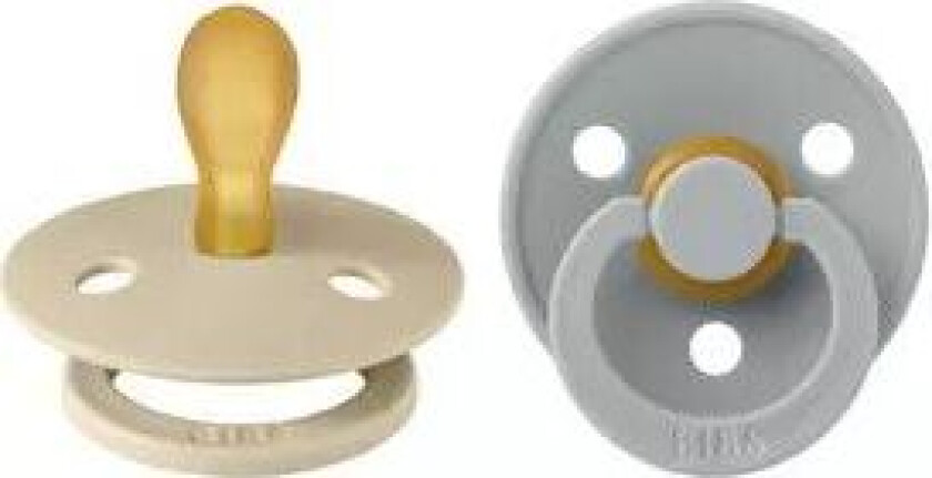 Colour Latex Symmetrical Smokker 2-pakning Vanilla/Cloud str. Str. 1