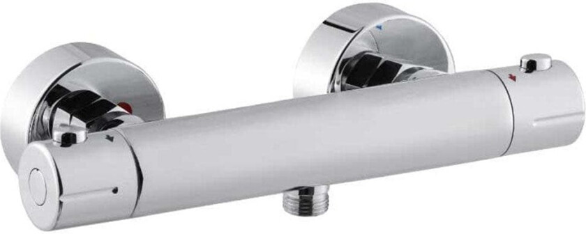 Azur Dusjbatteri Krom