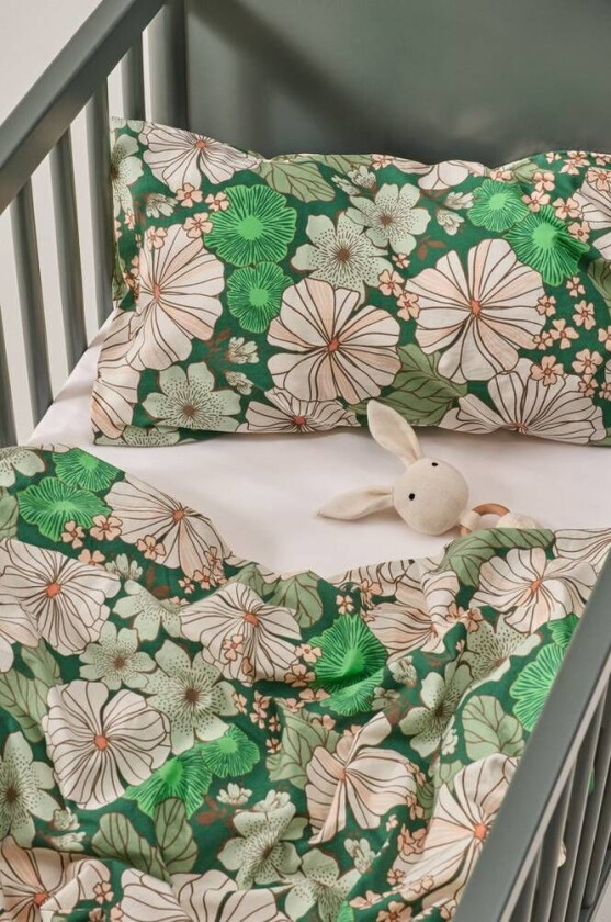 MINI sengesett sprinkelseng Grønn/multi