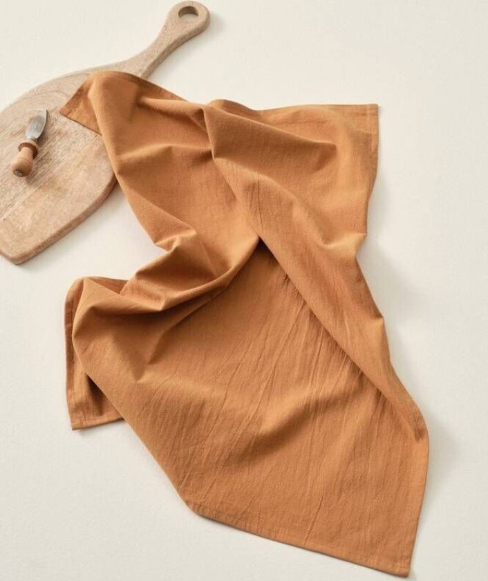 kjøkkenhåndkle 1-pk Brændt orange