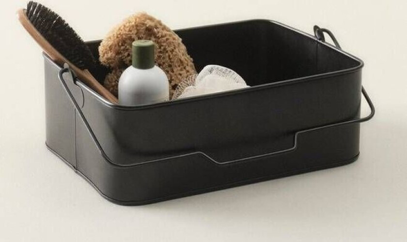 ERITH oppbevaringsboks Svart