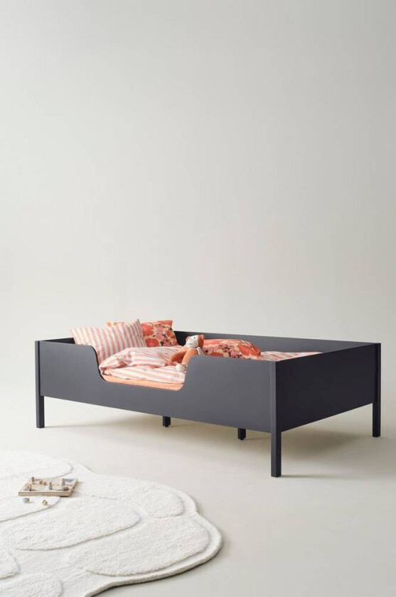 barneseng 120x200 cm Svart