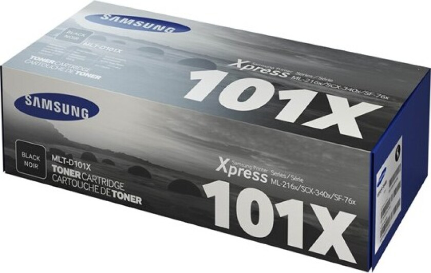 Samsung SU706A / MLT-D101X - Black Toner - Laser toner Svart