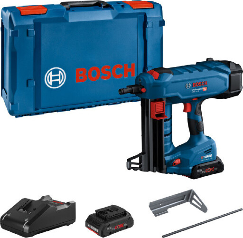 Bosch spikerpistol i betong GNB 18V-38, 2x18 V/4,0 Ah