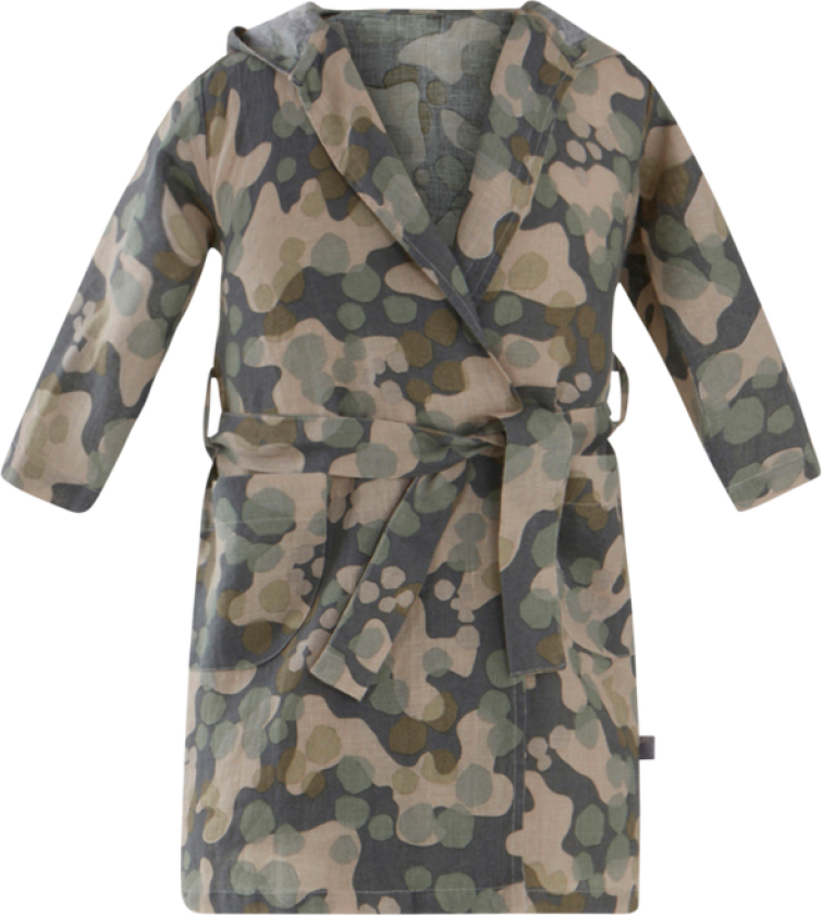 CARA MINI badekåpe 122/128 cl Mørk grønn