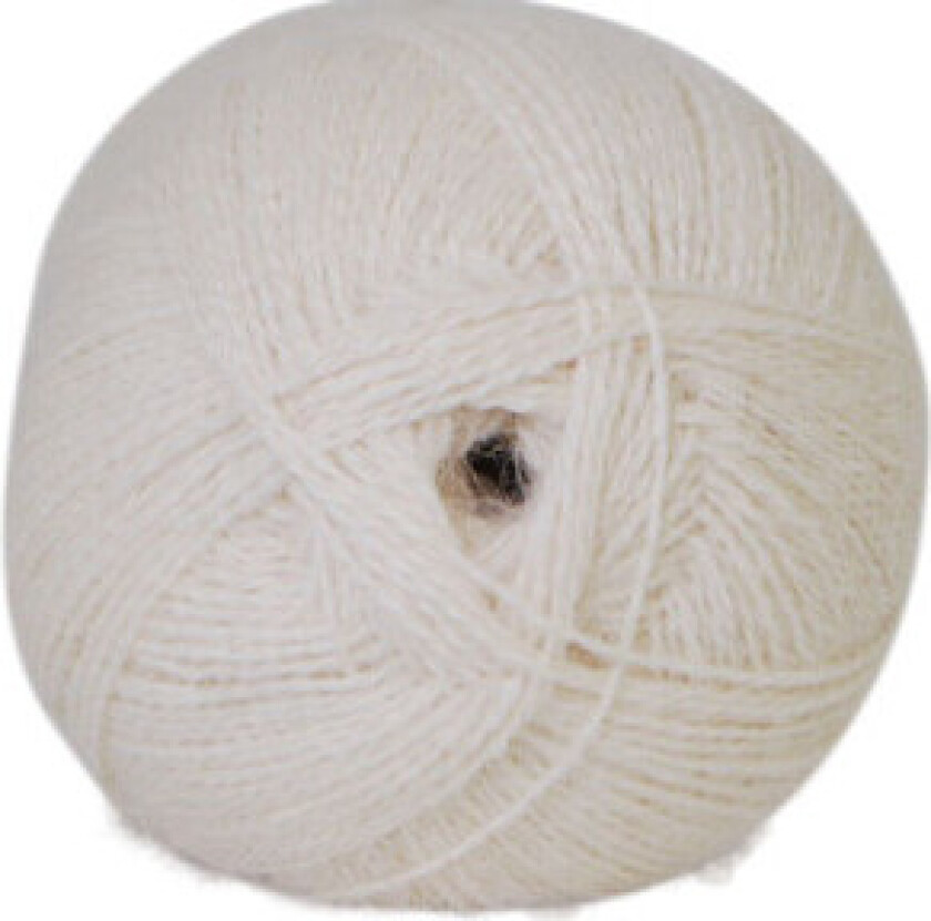 Alpaca 400 Garn Farge 100 Hvit