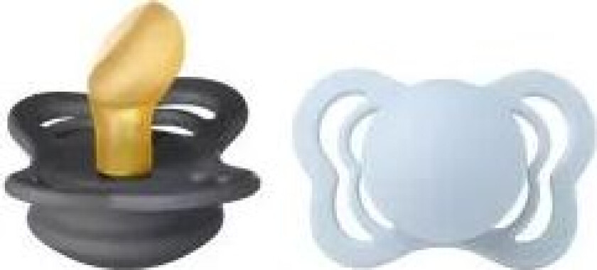 Couture Latex Smokker 2-pakning Iron/Baby Blue str. Str. 1