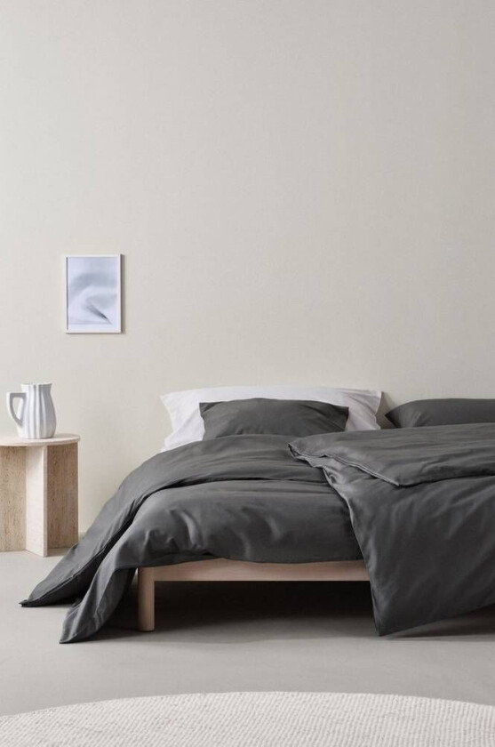 Bilde av ZACK sengesett enkeltseng - økologisk Grå