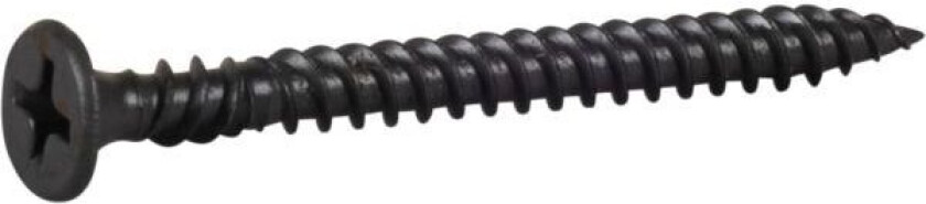 550158 Hardgipsskrue Ø 3,9 mm, fostatert 3,9 x 55 mm, 500-pakning