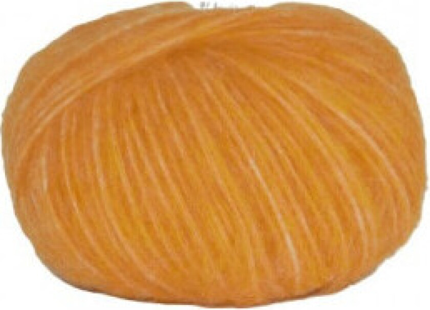 Børstet Ull Garn 3810 Oransje