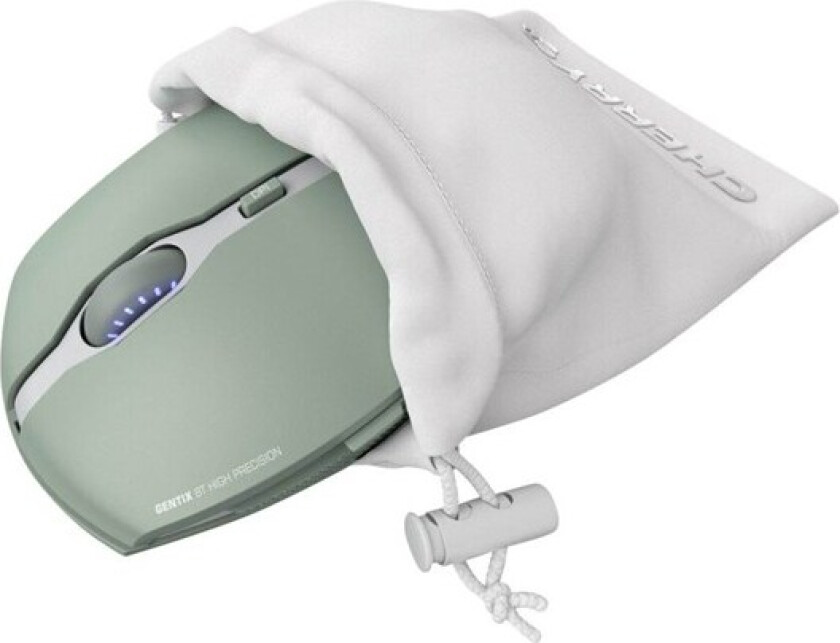 GENTIX BT - Mus - Optisk - 7 - Grønn