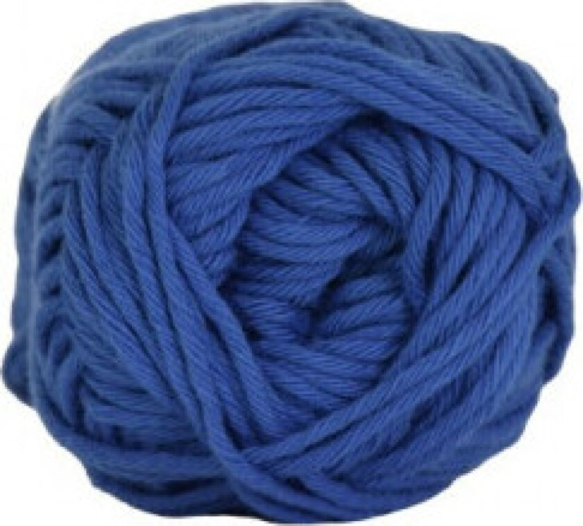 Cotton 8/8 Garn 6500 Jeans Blå
