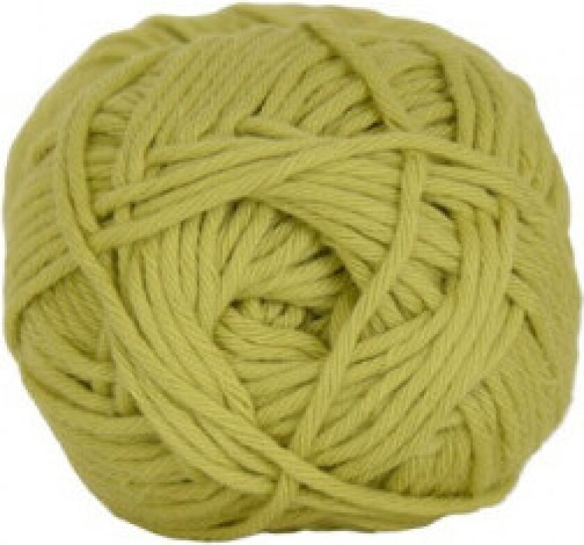 Cotton 8/8 Garn 7070 Limegrønn