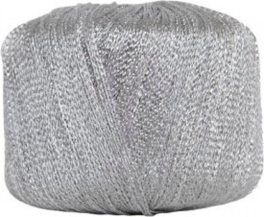 Glamour Lurex Glamour Lurex Garn 1000 Silver
